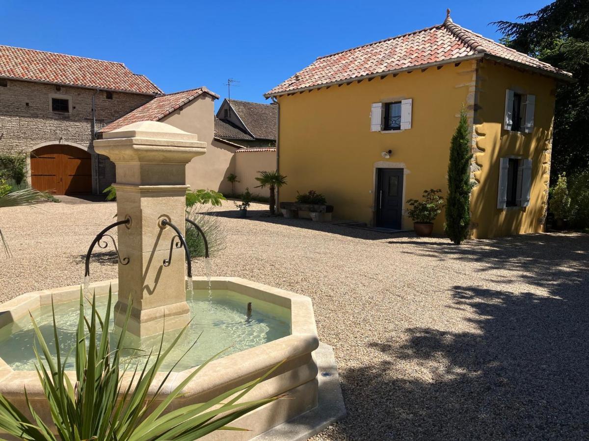 Le Clos De Quintaine Gites De Charme Clessé Exteriör bild