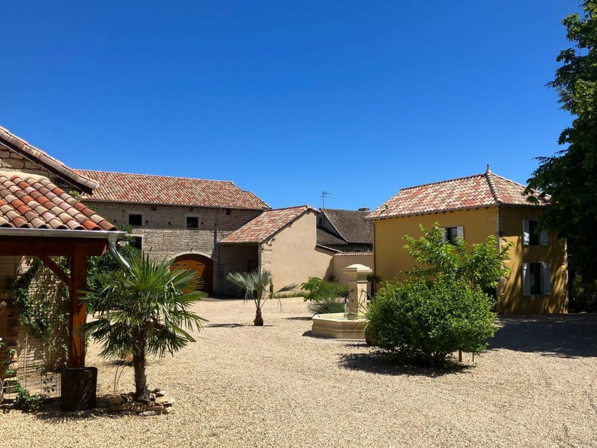 Le Clos De Quintaine Gites De Charme Clessé Exteriör bild